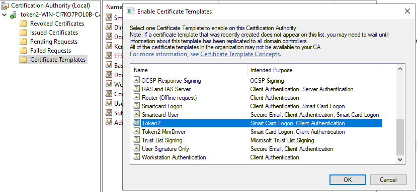 Windows OS Login with PIV-Enabled Token2 Key or Card